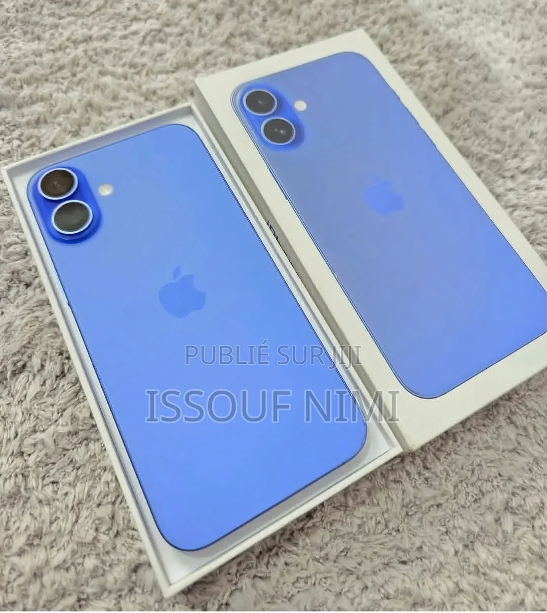 Nouveau Apple iPhone 16 Plus 512 GB Bleu