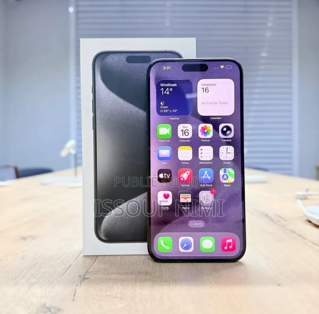 Nouveau Apple iPhone 15 Pro Max 512 GB Graphite