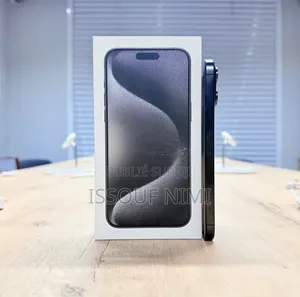 Nouveau Apple iPhone 15 Pro Max 512 GB Graphite