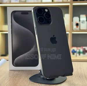 Nouveau Apple iPhone 15 Pro Max 512 GB Noir