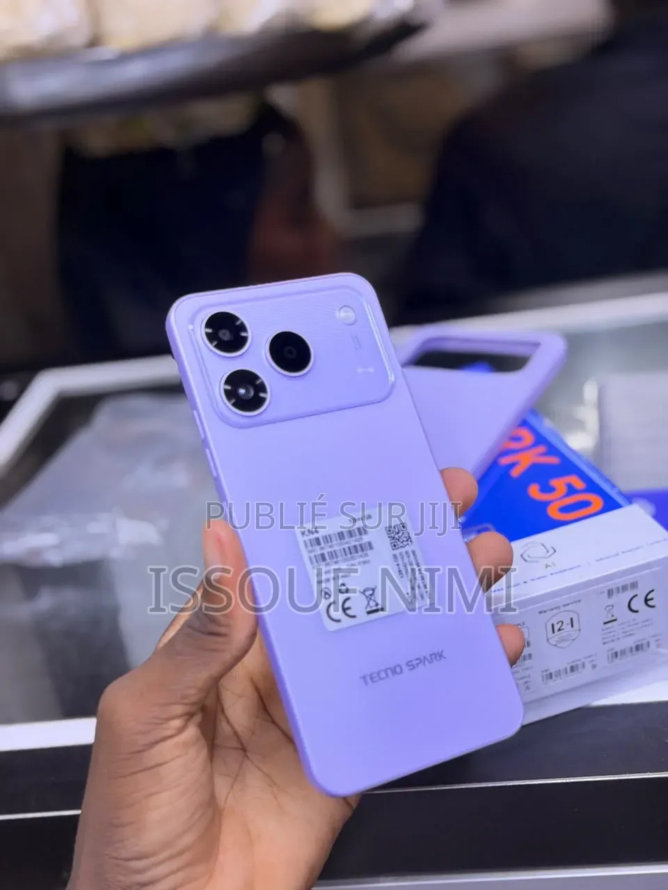 Nouveau Tecno Spark 50 128 GB Bleu