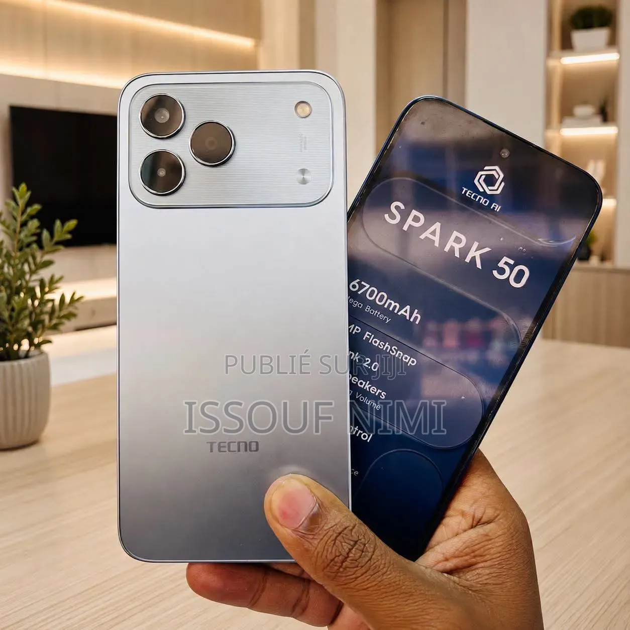 Nouveau Tecno Spark 50 128 GB Bleu