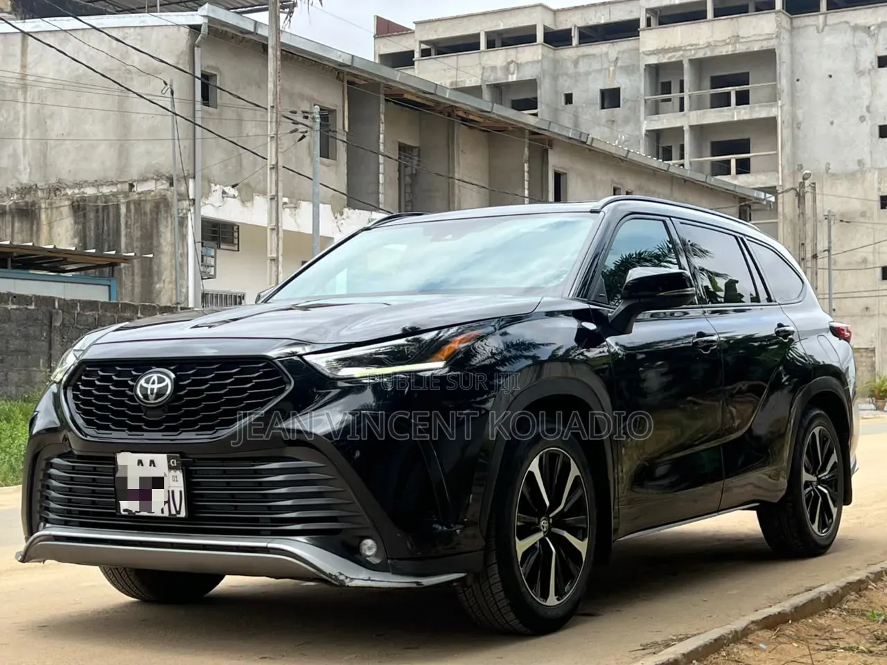 Toyota Highlander XSE 2022 Noir