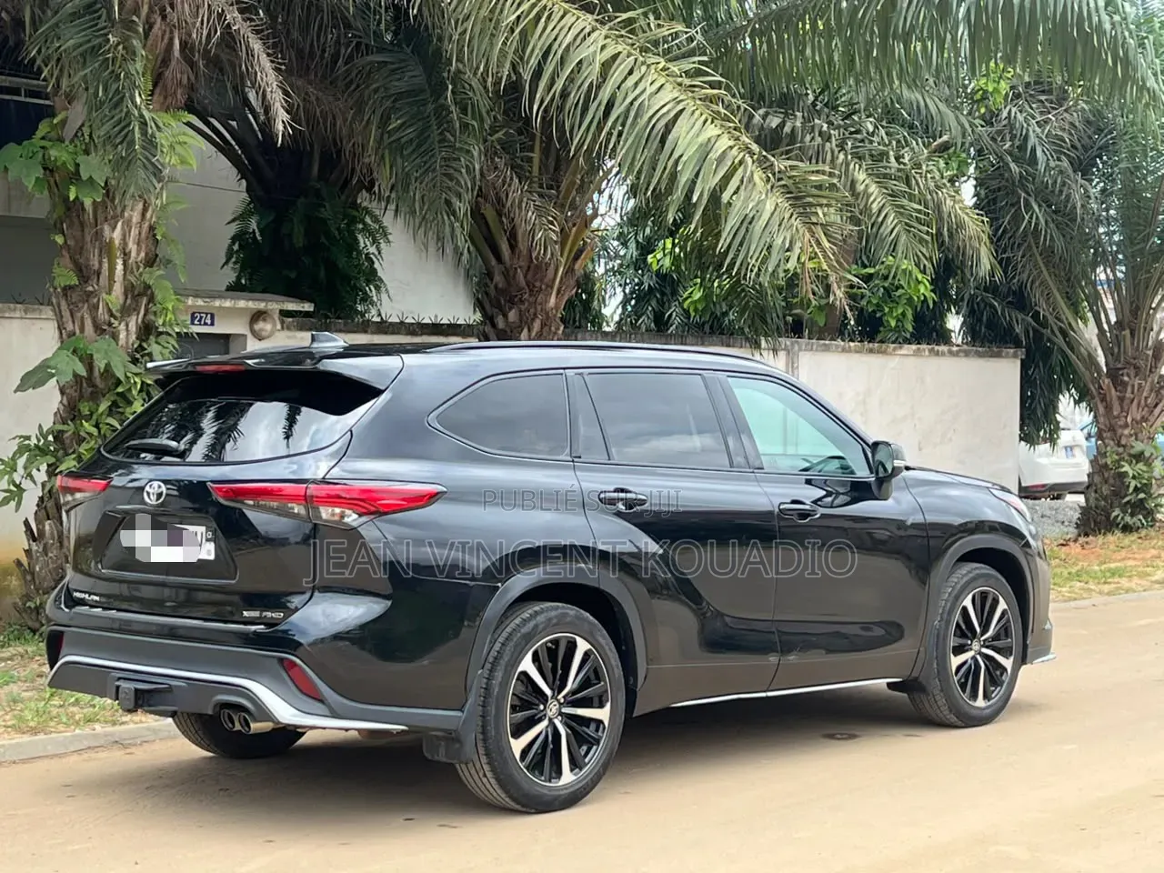 Toyota Highlander XSE 2022 Noir