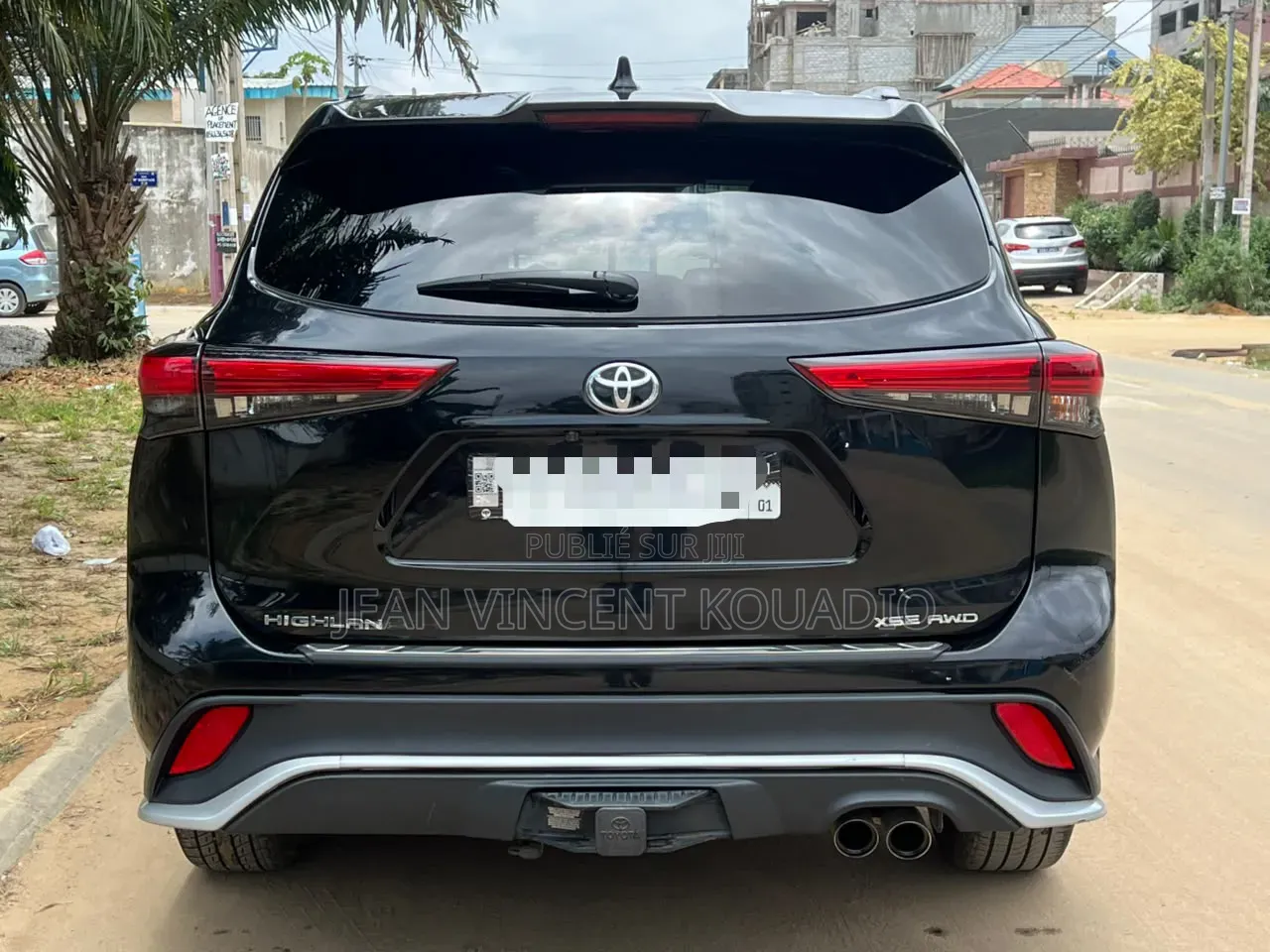 Toyota Highlander XSE 2022 Noir
