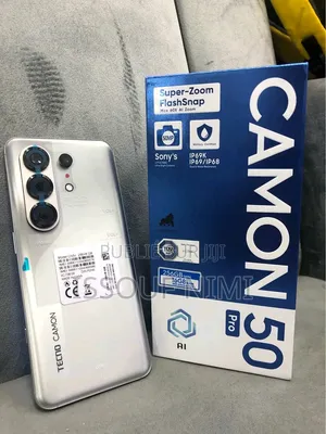 Nouveau Tecno Camon 50 Pro 256 GB Argenté