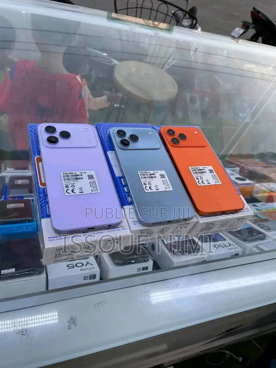 Nouveau Tecno Spark 50 128 GB Bleu