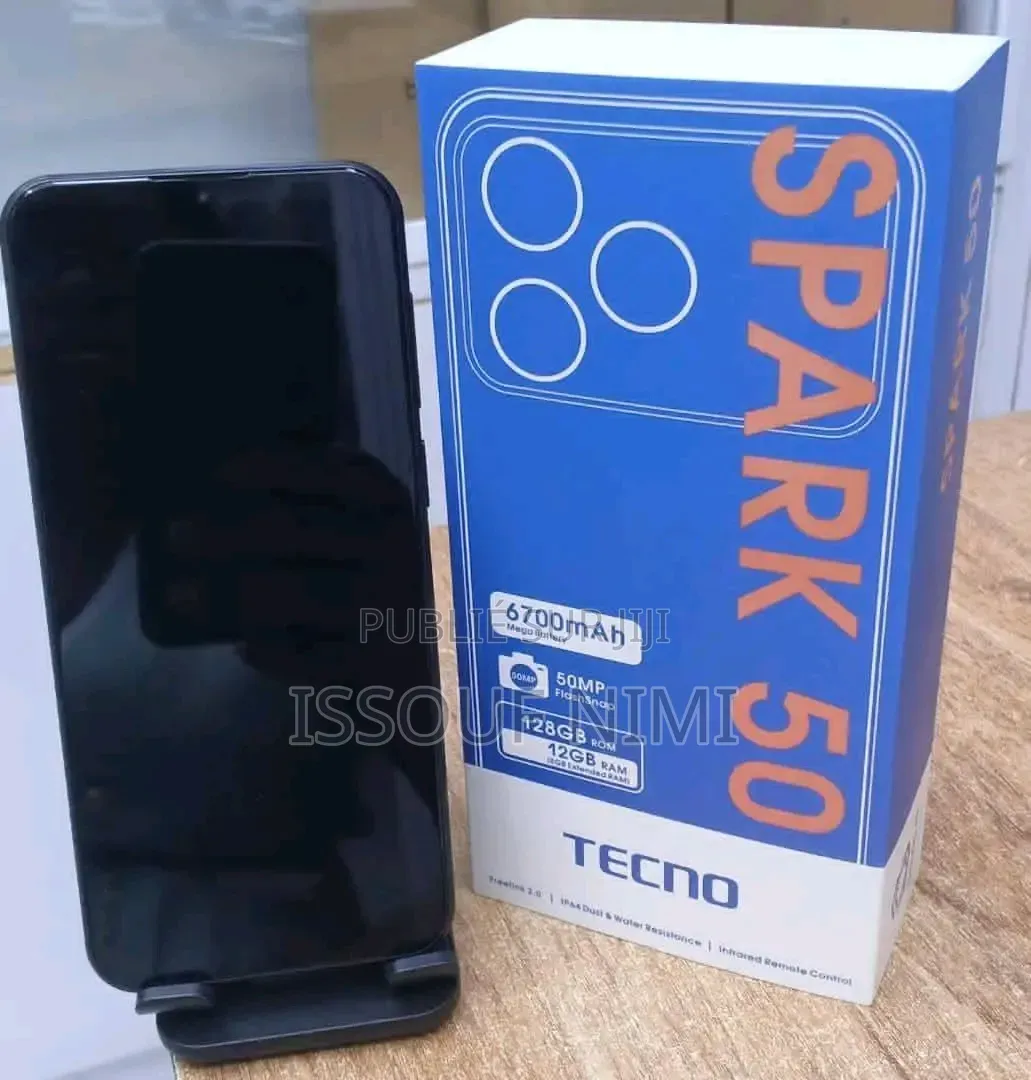 Nouveau Tecno Spark 50 128 GB Bleu
