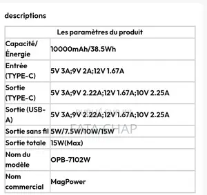 Powerbank Oraimo