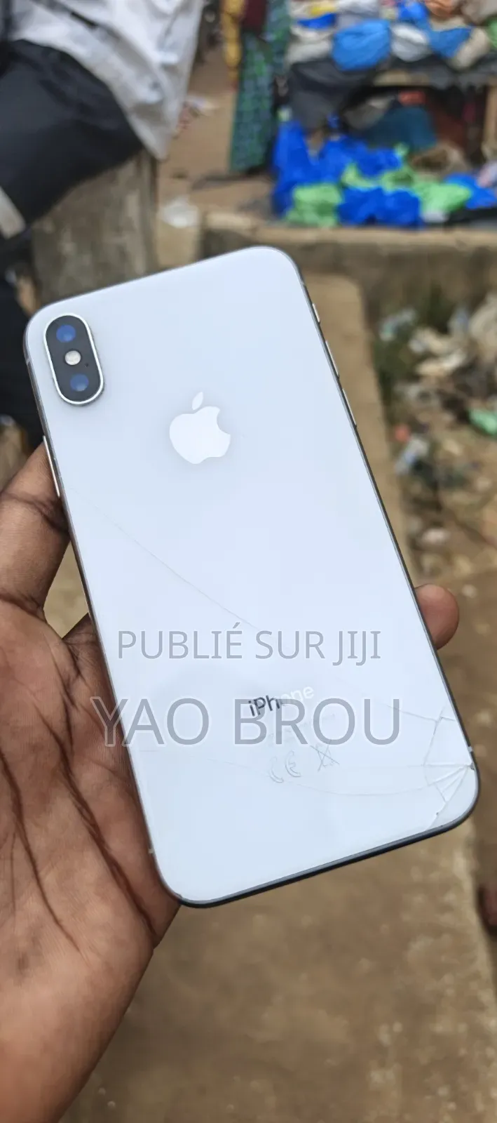 Apple iPhone X 64 GB Argenté