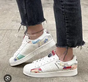 Baskets Adidas Superstar Décorée