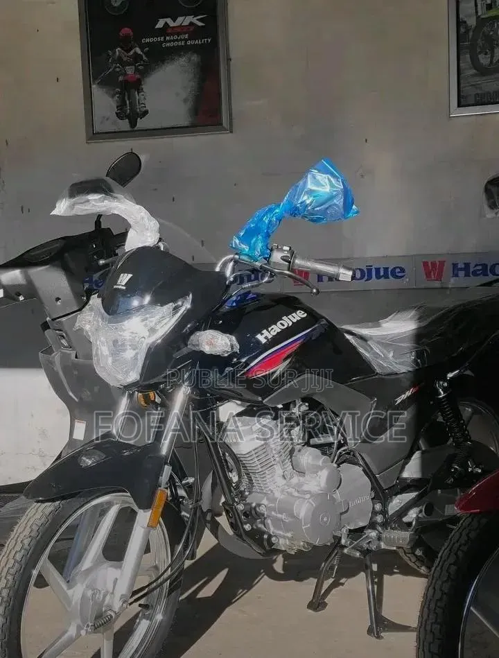 Nouveau Haojue HJ125-8F 2022 Noir