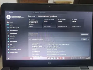 Ordinateur portable HP ZBook 14u G4 12GB Intel Core i7 SSD 500GB
