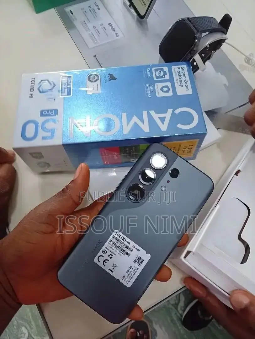 Nouveau Tecno Camon 50 Pro 256 GB Gris