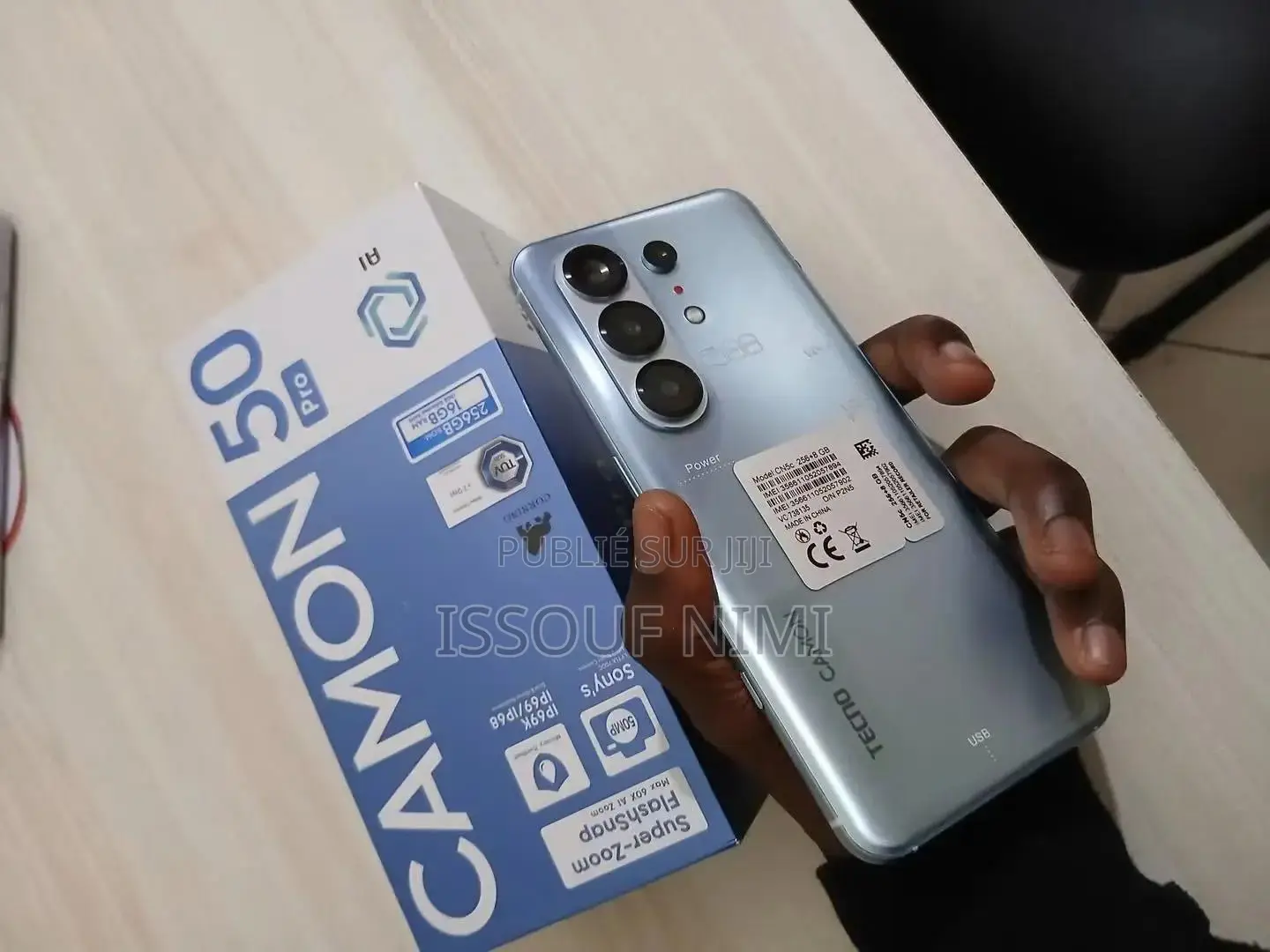 Nouveau Tecno Camon 50 Pro 256 GB Gris