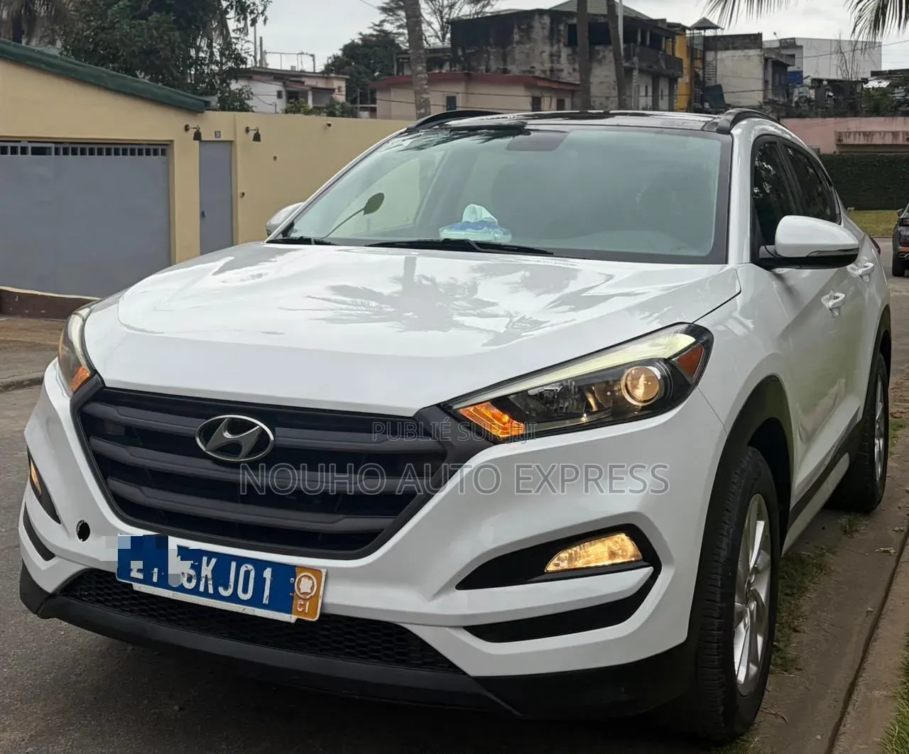 Hyundai Tucson 2018 Blanc