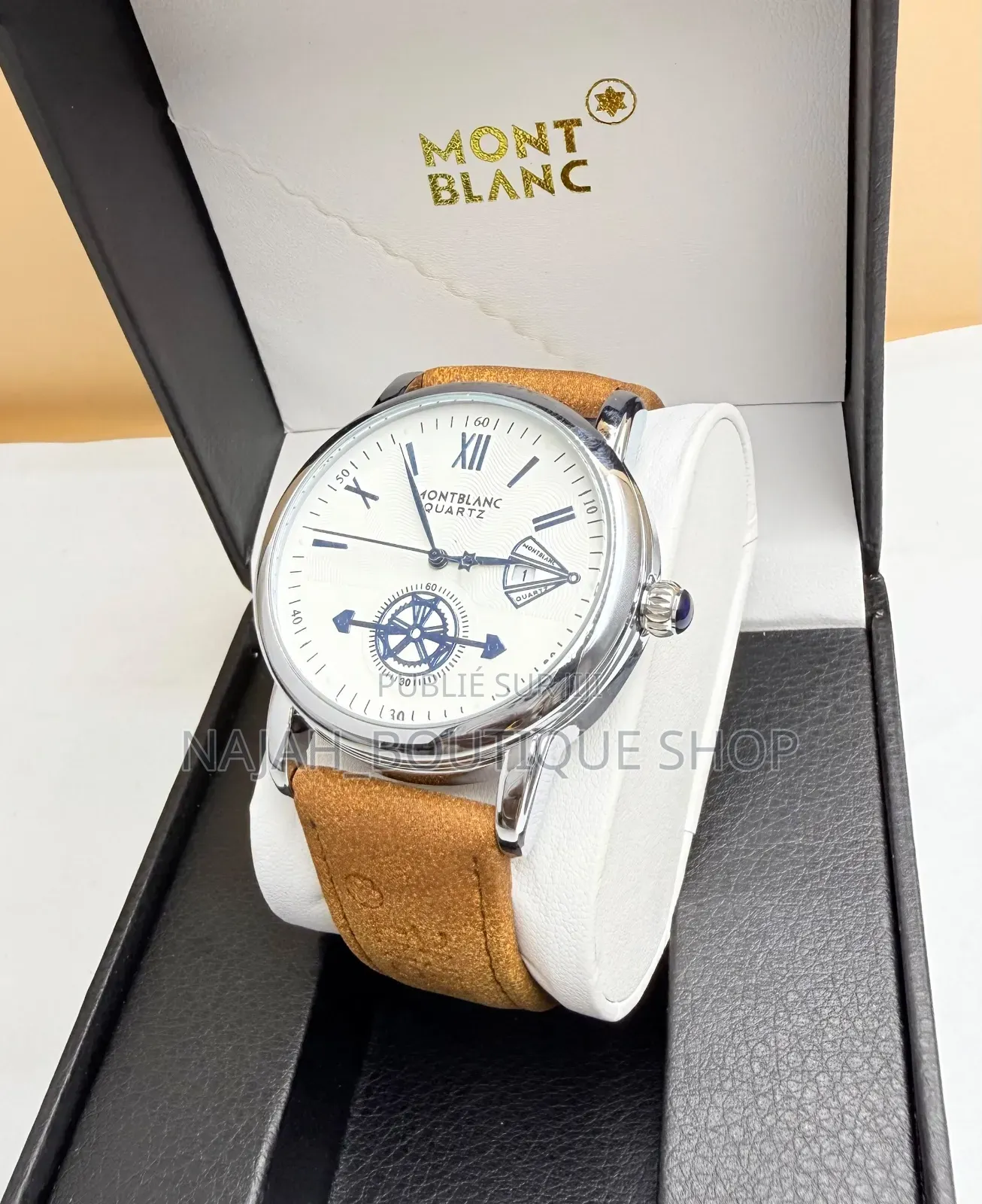 Montre Pour Homme De Style Luxe Mont Blanc