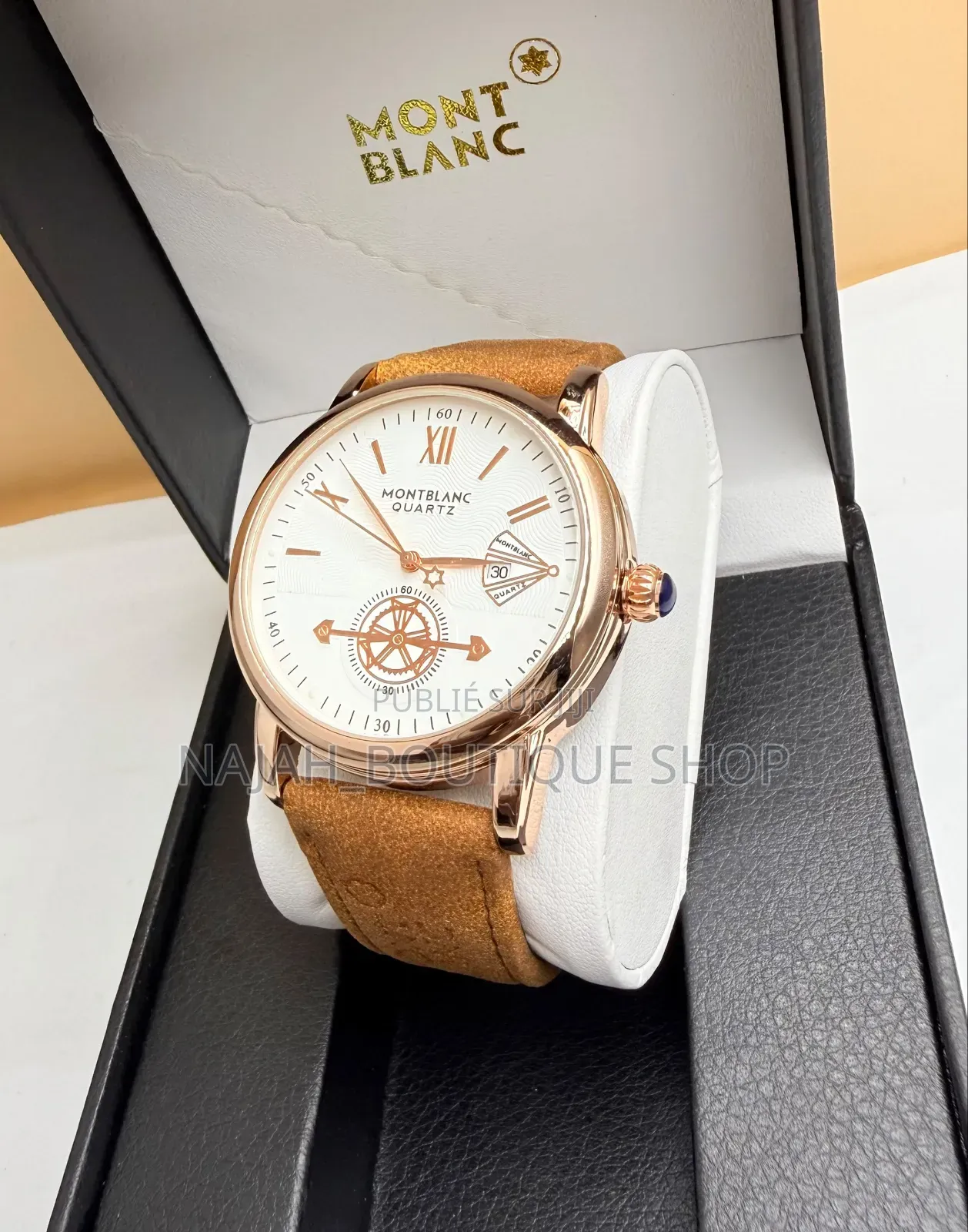 Montre Pour Homme De Style Luxe Mont Blanc