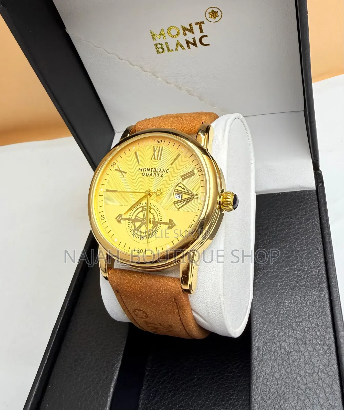 Montre Pour Homme De Style Luxe Mont Blanc