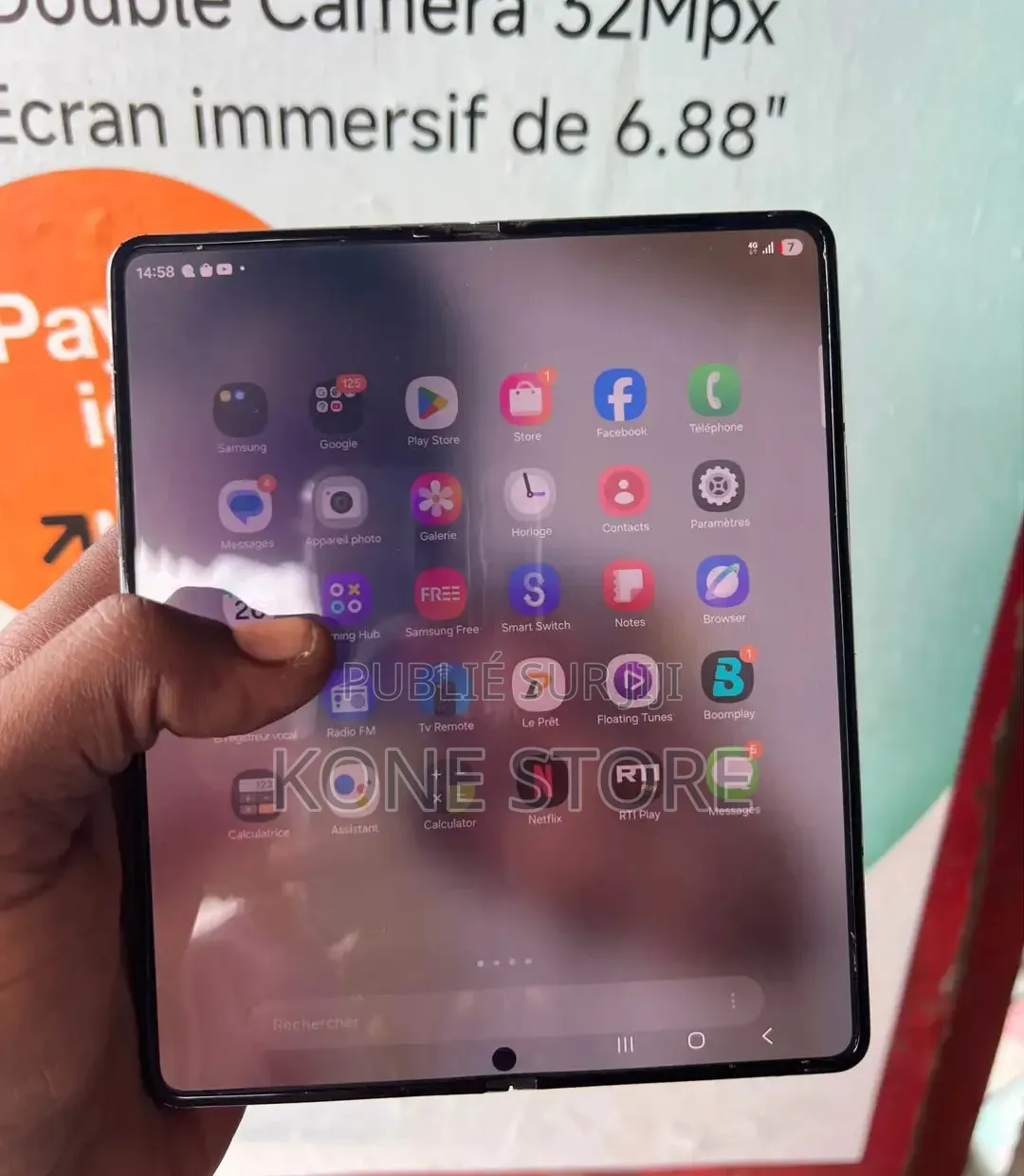 Samsung Galaxy Z Fold4 256 GB Noir