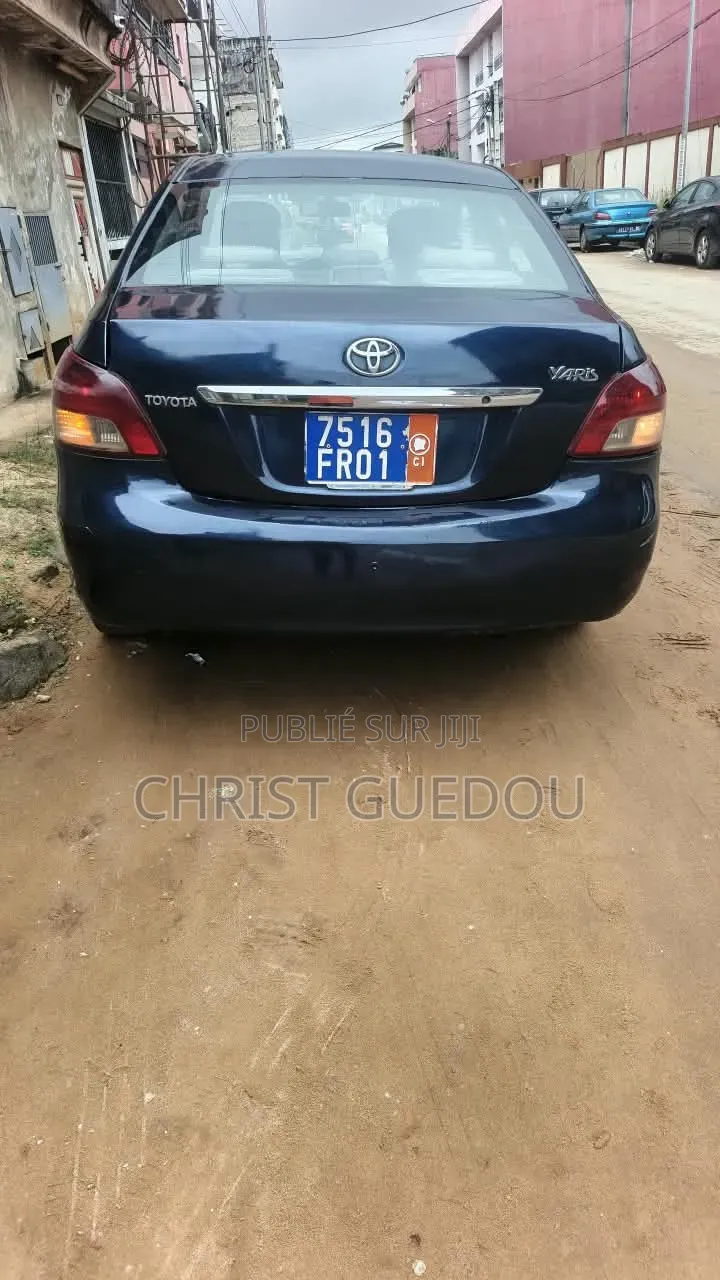 Toyota Yaris 2007 Bleu