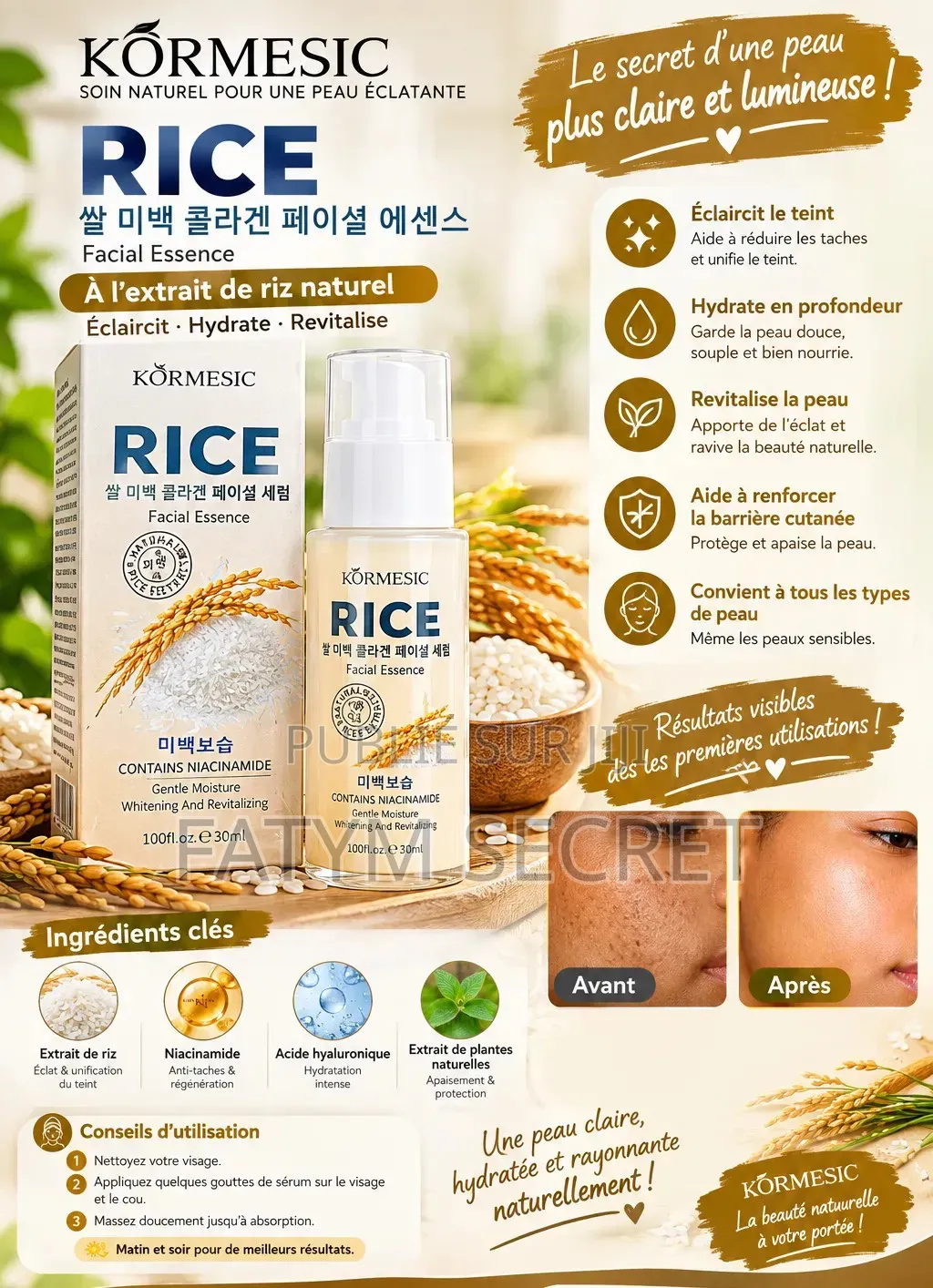 Sérum De Riz