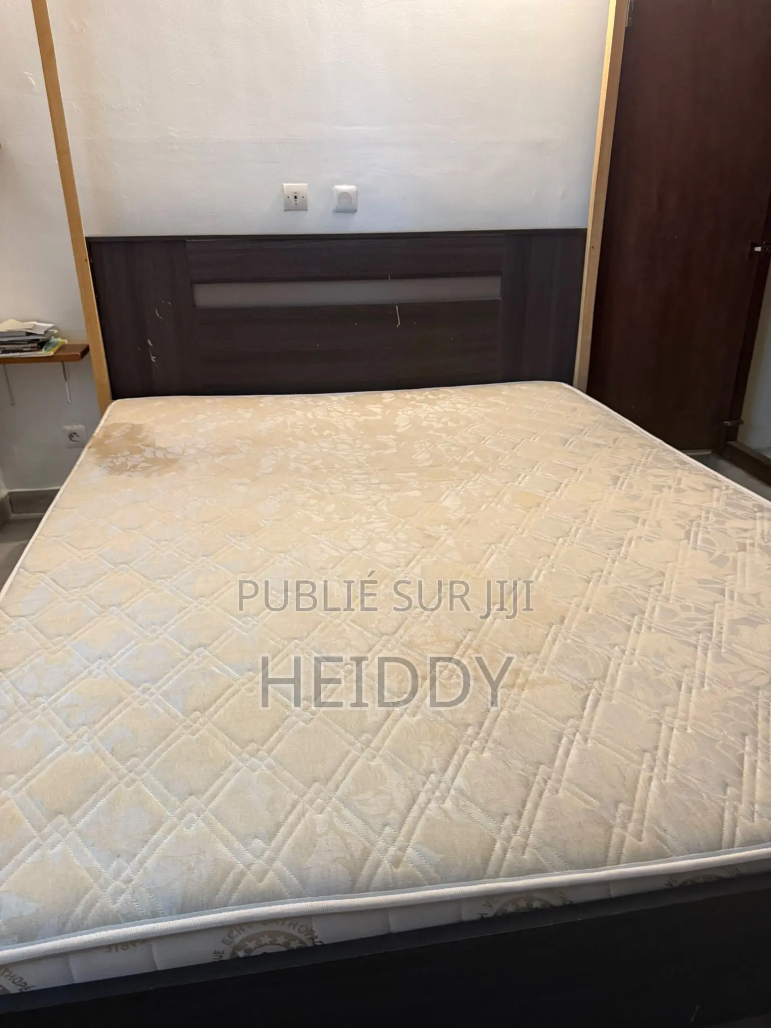 Lit 2 Places (Matelas + Sommier + Cadre)