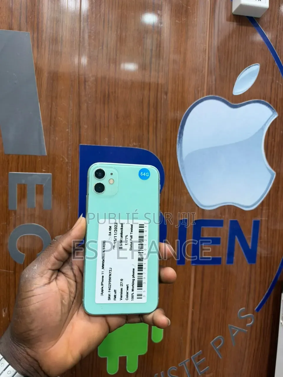 Apple iPhone 11 64 GB Vert