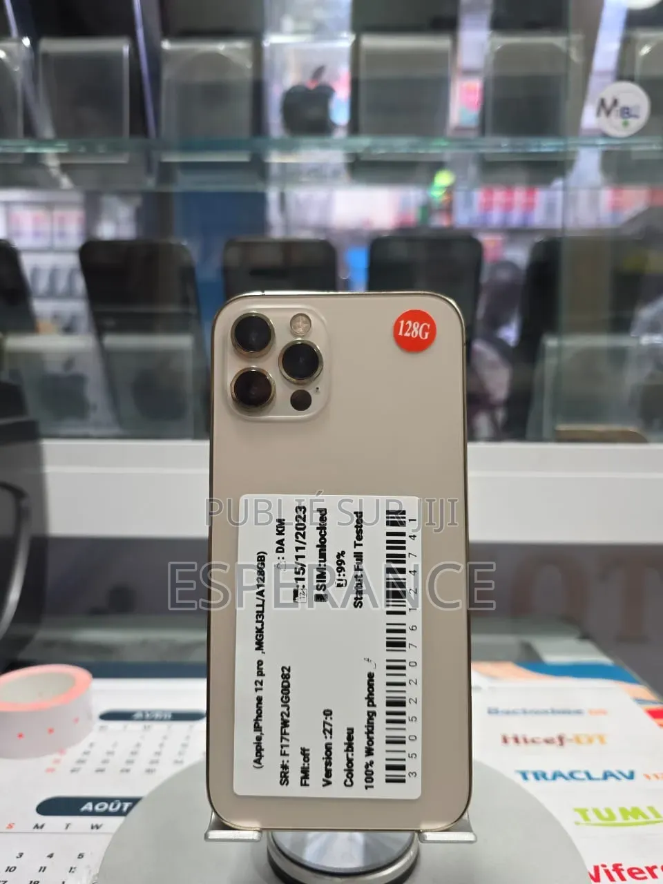 Apple iPhone 12 Pro 128 GB Doré