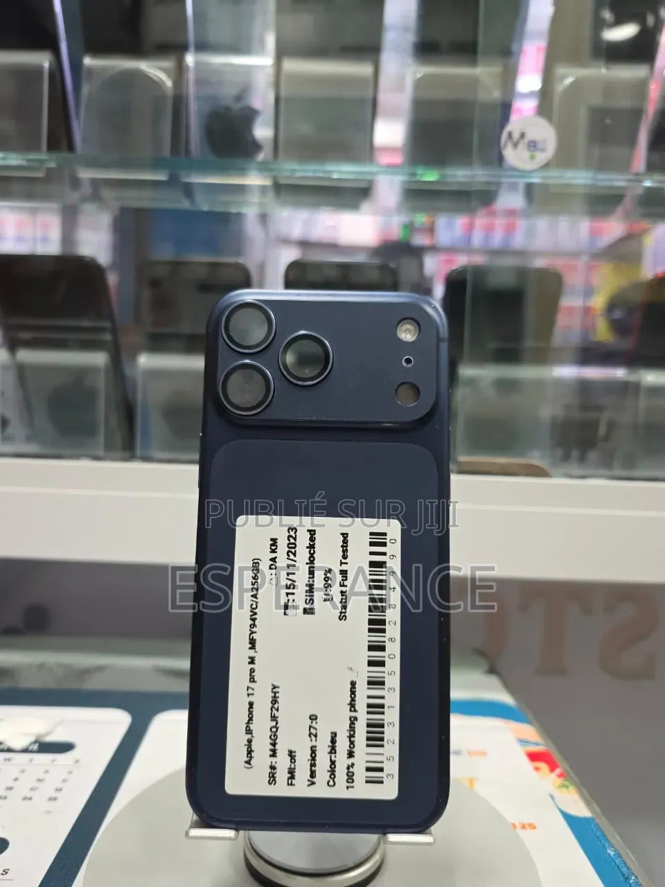 Apple iPhone 17 Pro Max 256 GB Noir