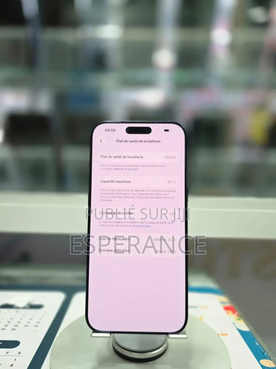 Apple iPhone 17 Pro Max 256 GB Noir
