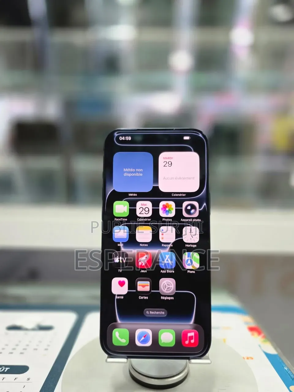 Apple iPhone 17 Pro Max 256 GB Noir
