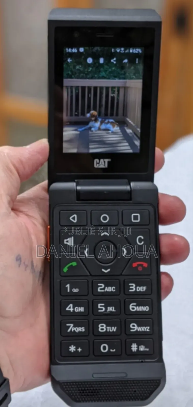 Nouveau Cat S22 Flip 16 GB Noir