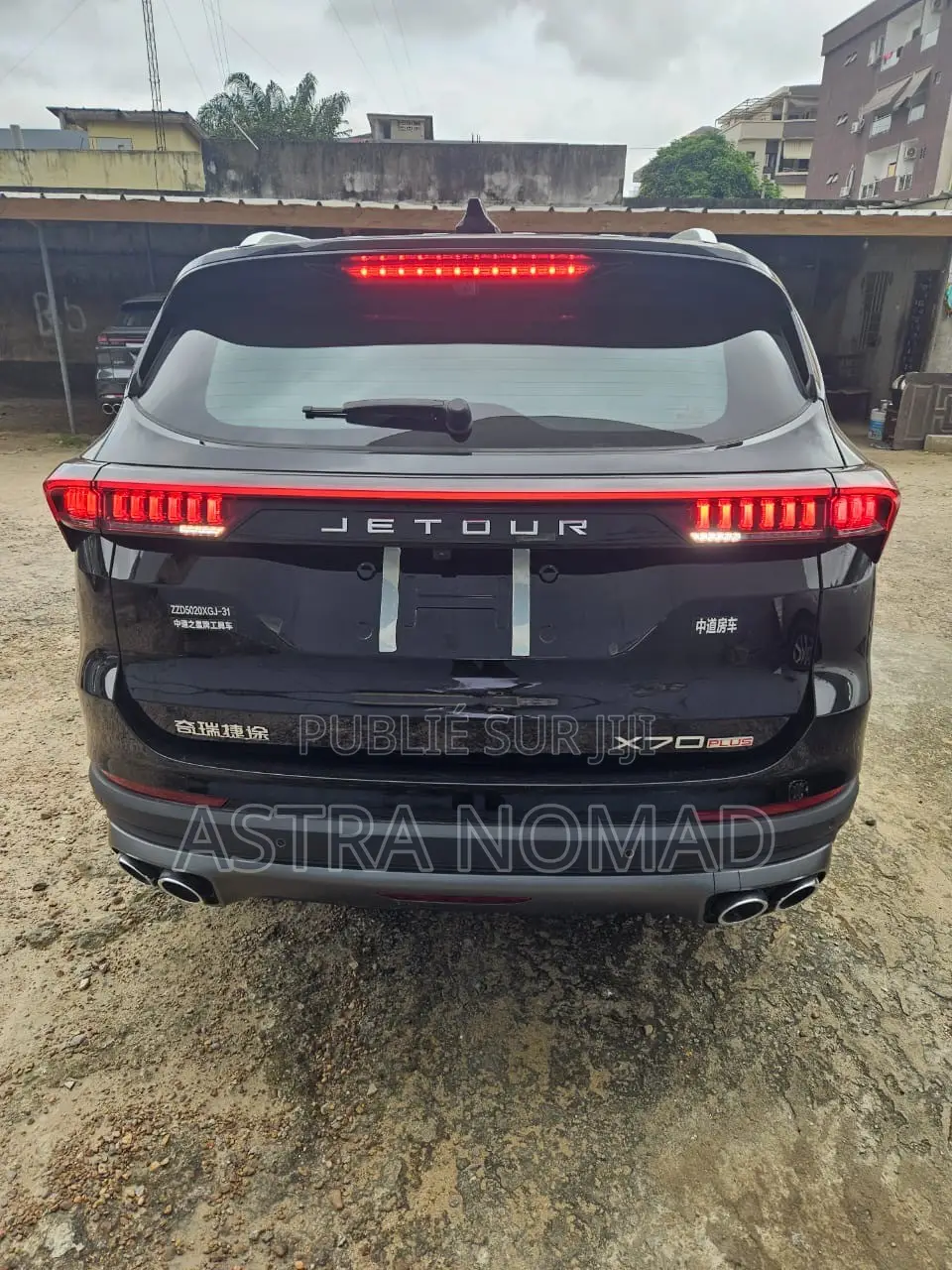 Nouveau Jetour X70 2025 Noir