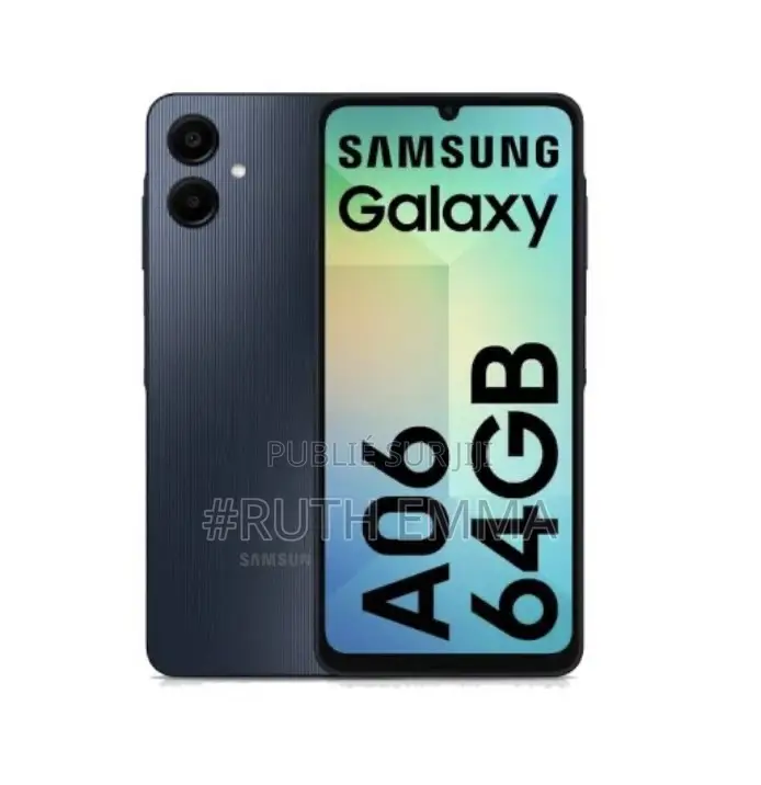 Nouveau Samsung Galaxy A06 64 GB Noir