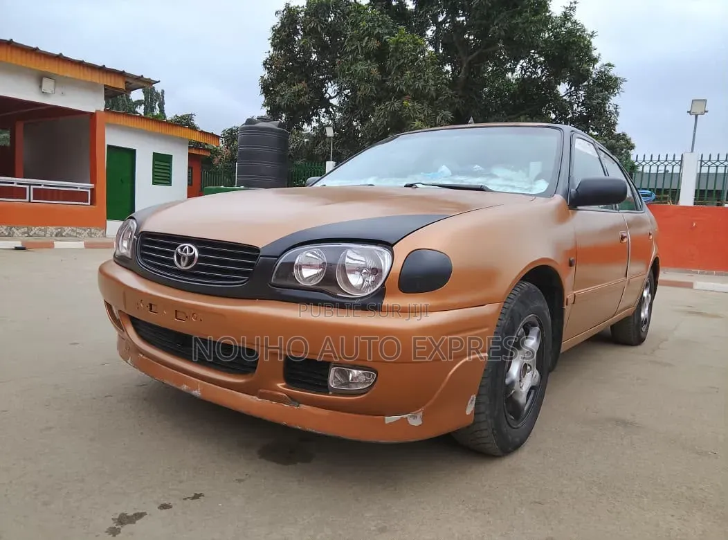 Toyota Corolla 2002 Orange