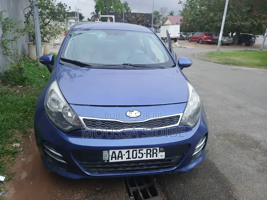 Kia Rio 2014 Bleu