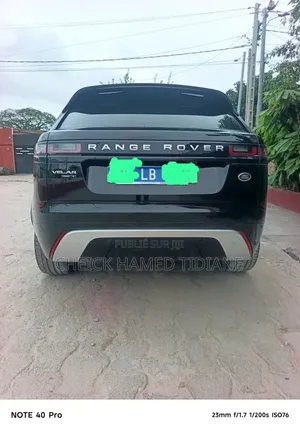 Land Rover Range Rover Velar 2020 Noir