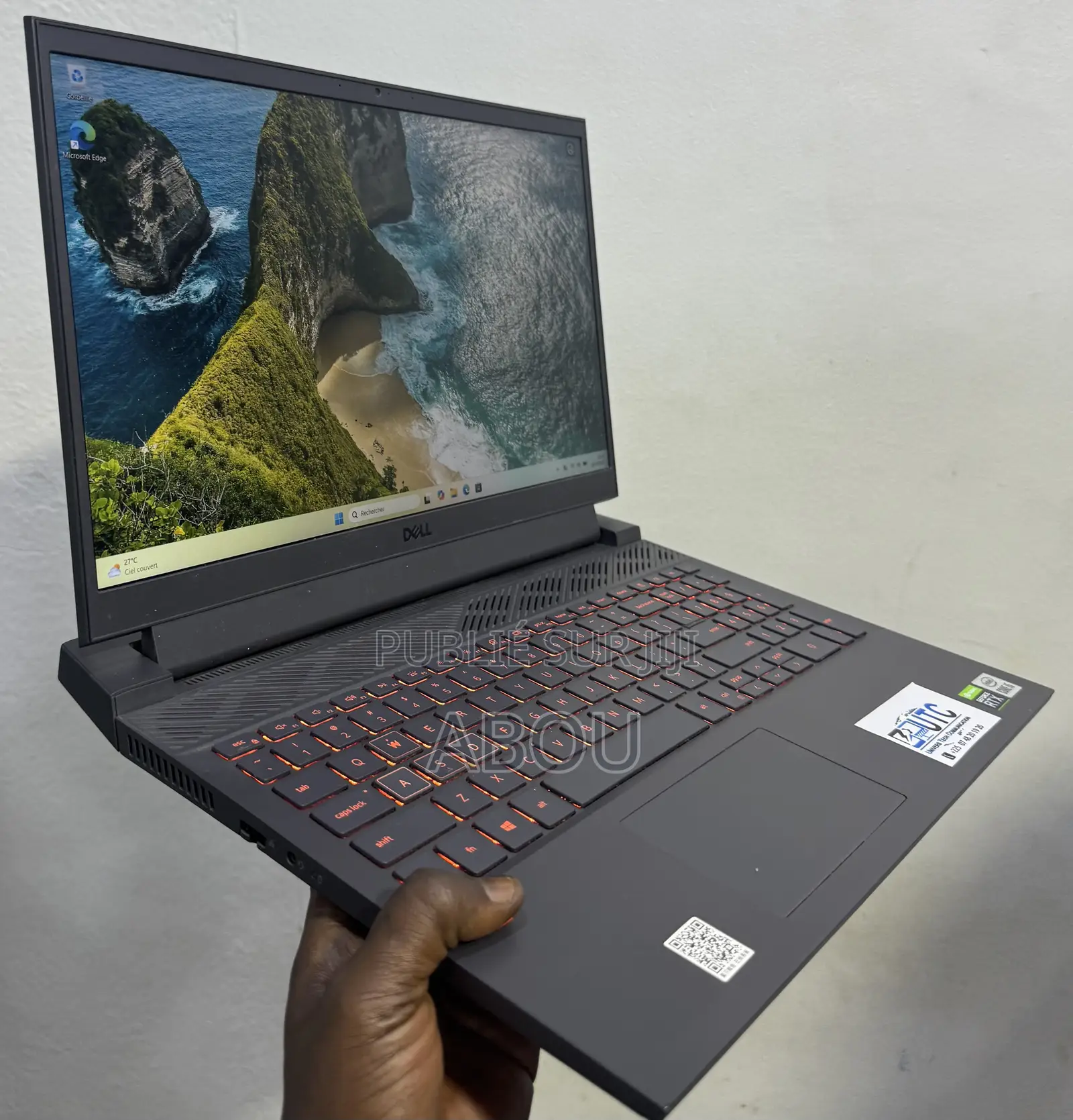 Ordinateur portable Dell G15 5510 16GB Intel Core i5 SSD 512GB