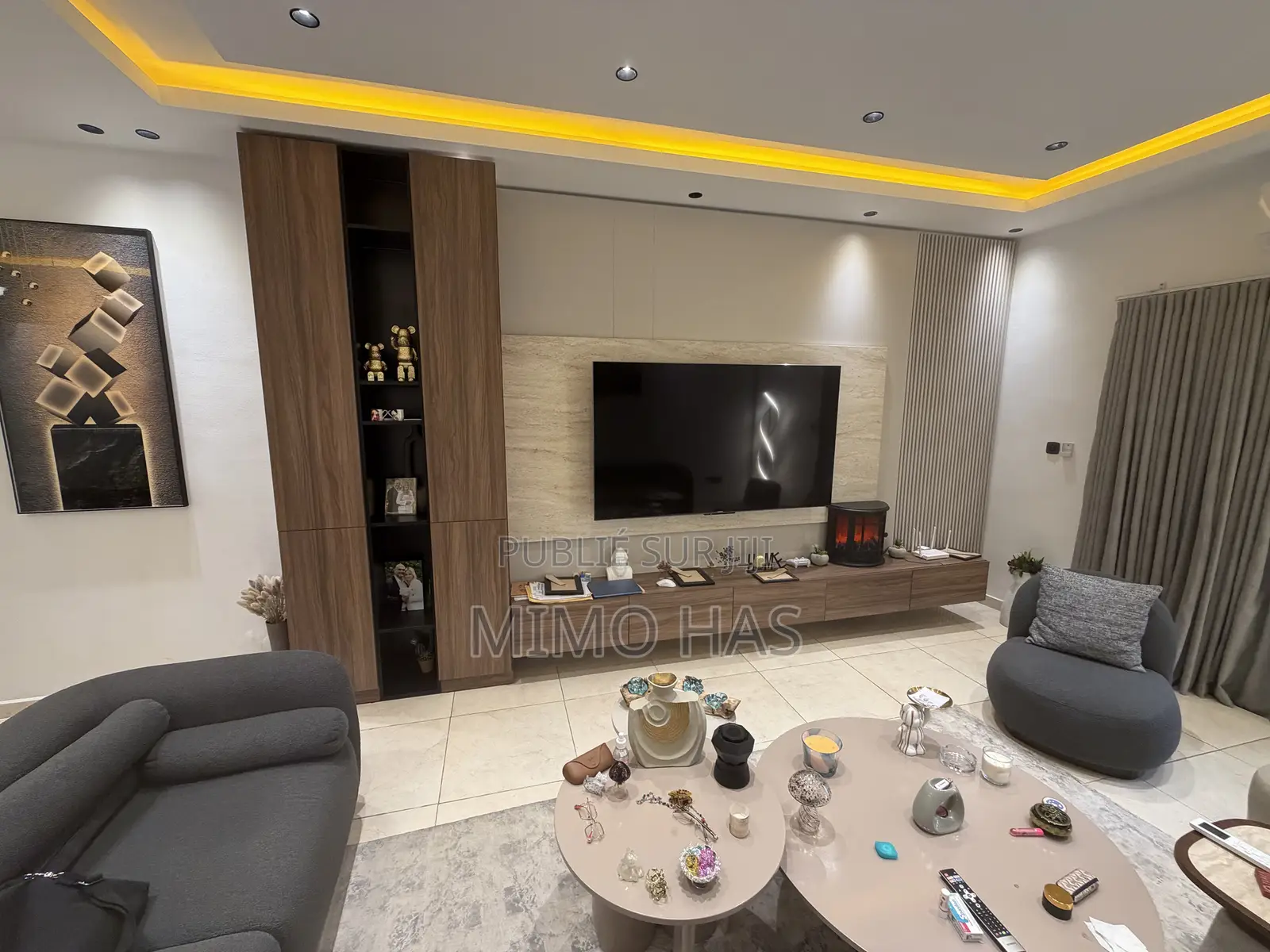 Meublé 2chbre Appartement dans Cocody à Vendre