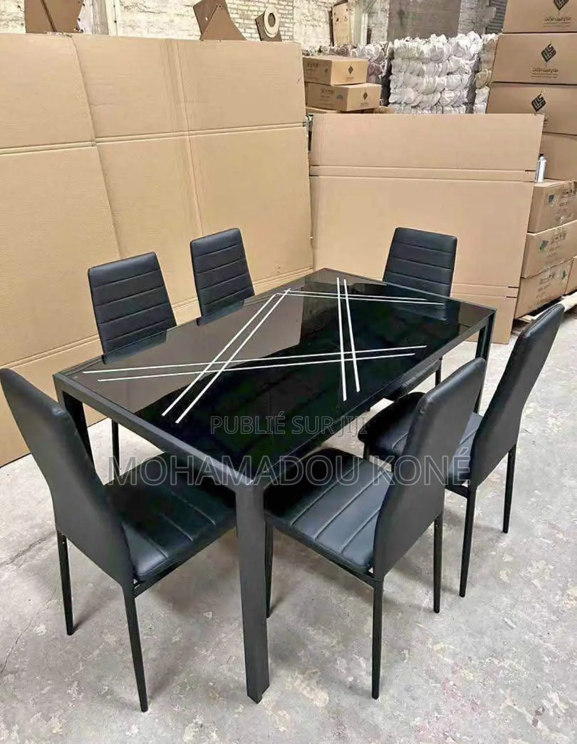 Table À Manger Plus 06 Chaises Importer