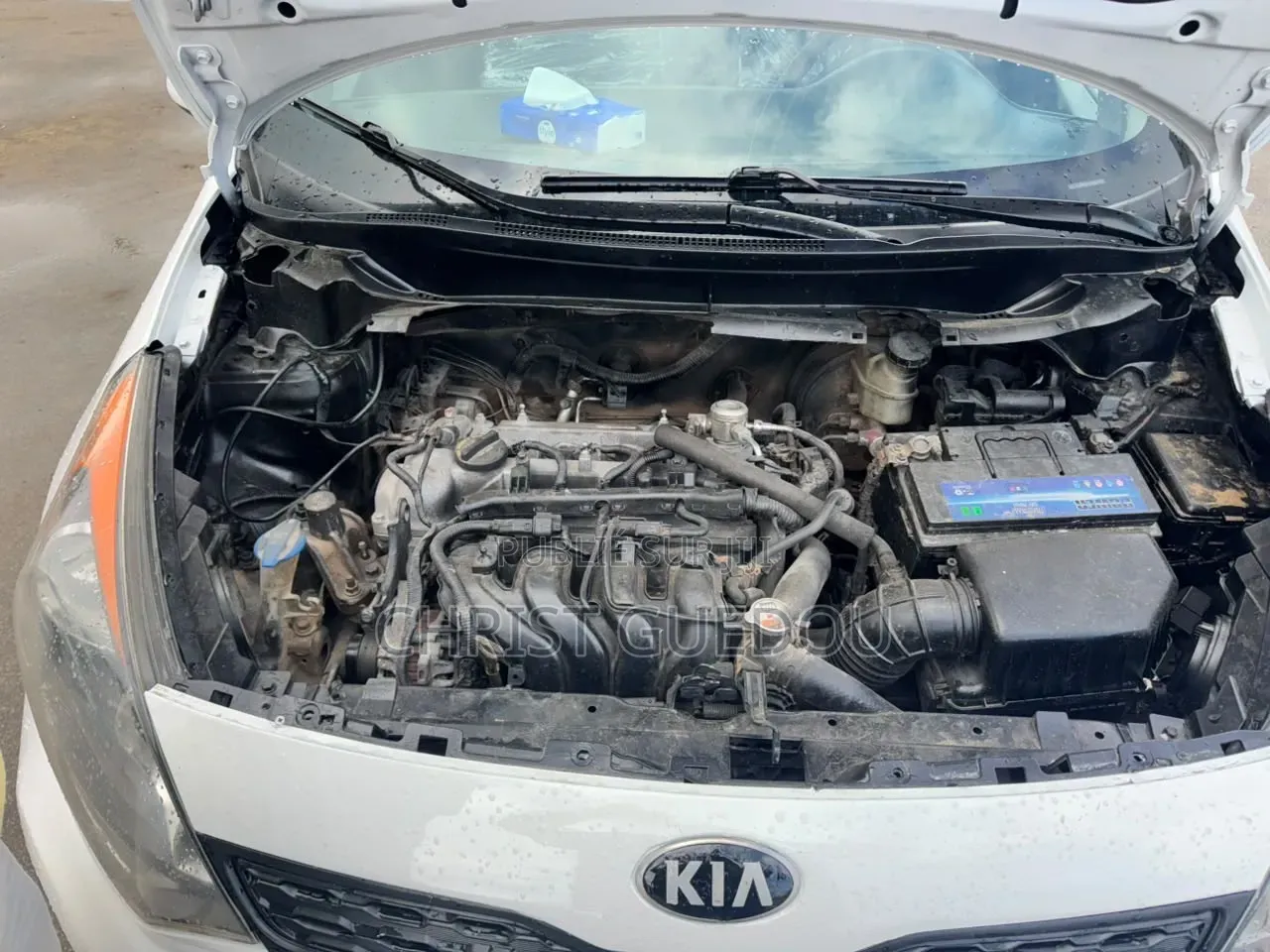 Kia Rio 2015 Blanc