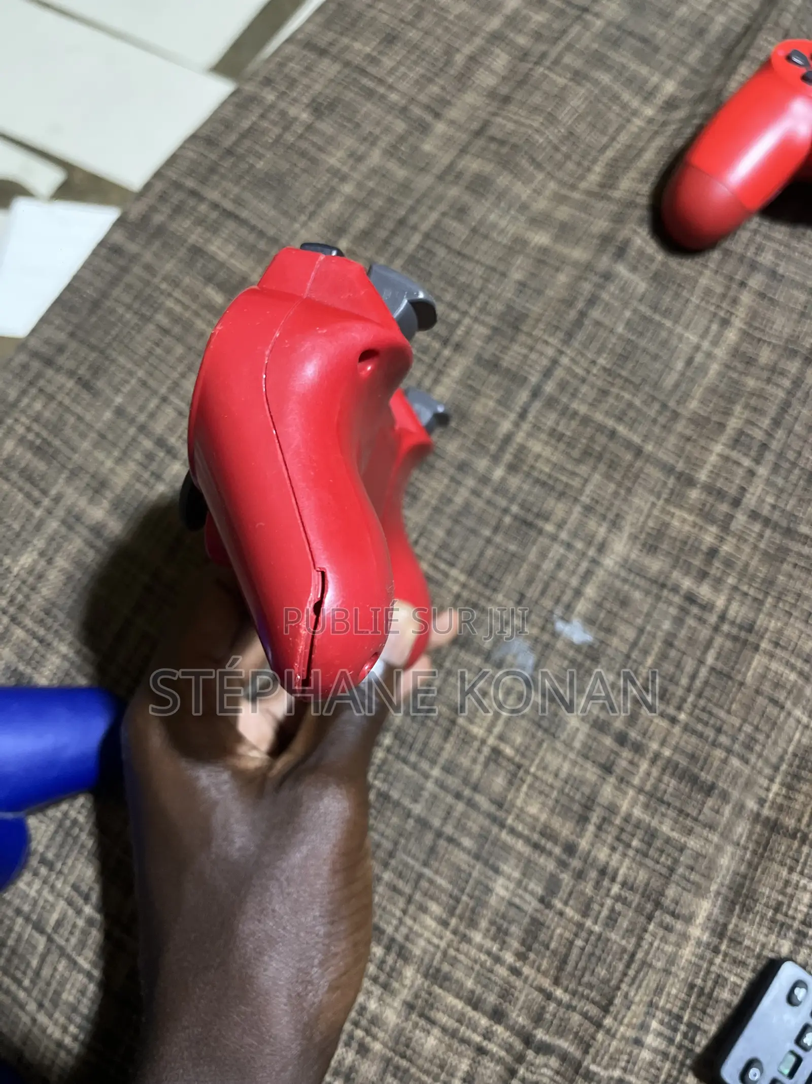 Manette PS3 Originale – Rouge