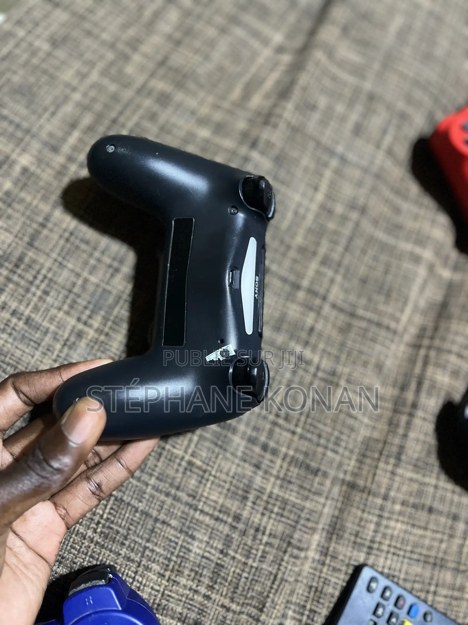 Manette PS4 Originale – Noire