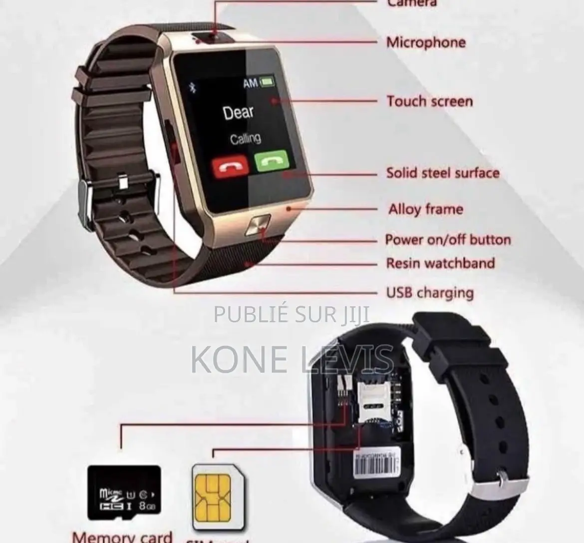 Montre Connectée Avec Puce