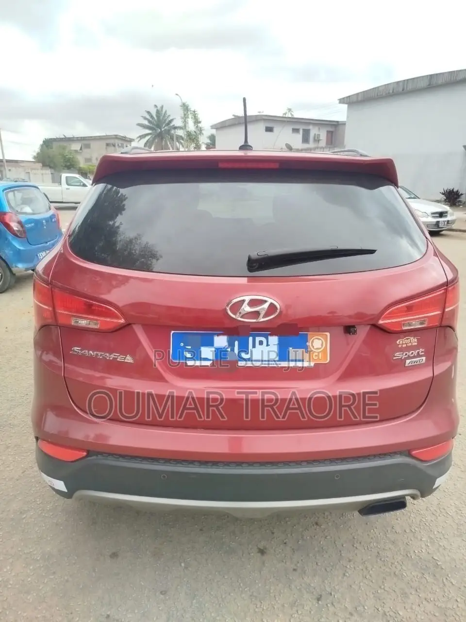 Hyundai Santa Fe 2017 Rouge