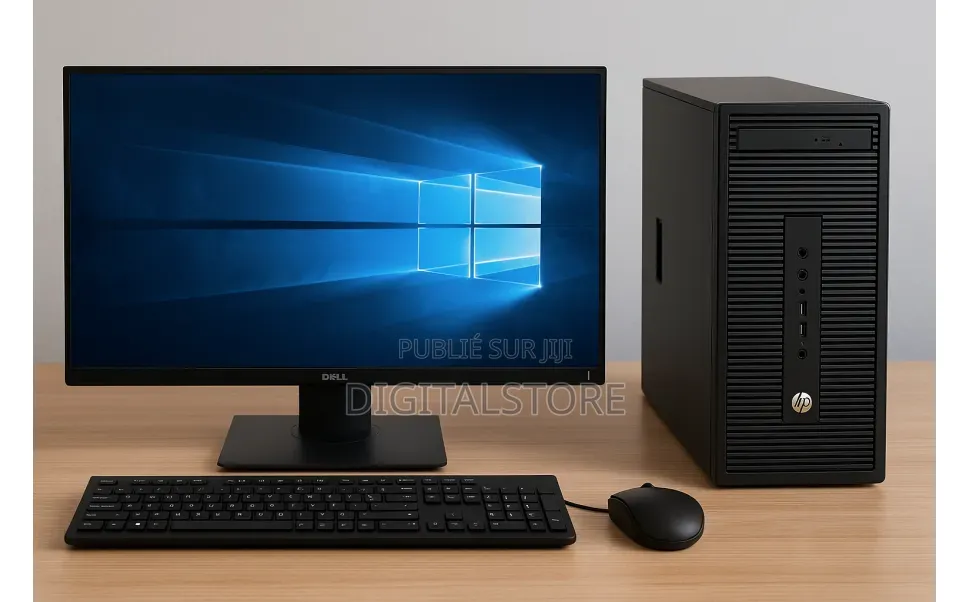 Nouveau Ordinateur de bureau HP 280 G3 4GB Intel Core i3 SSD 500GB