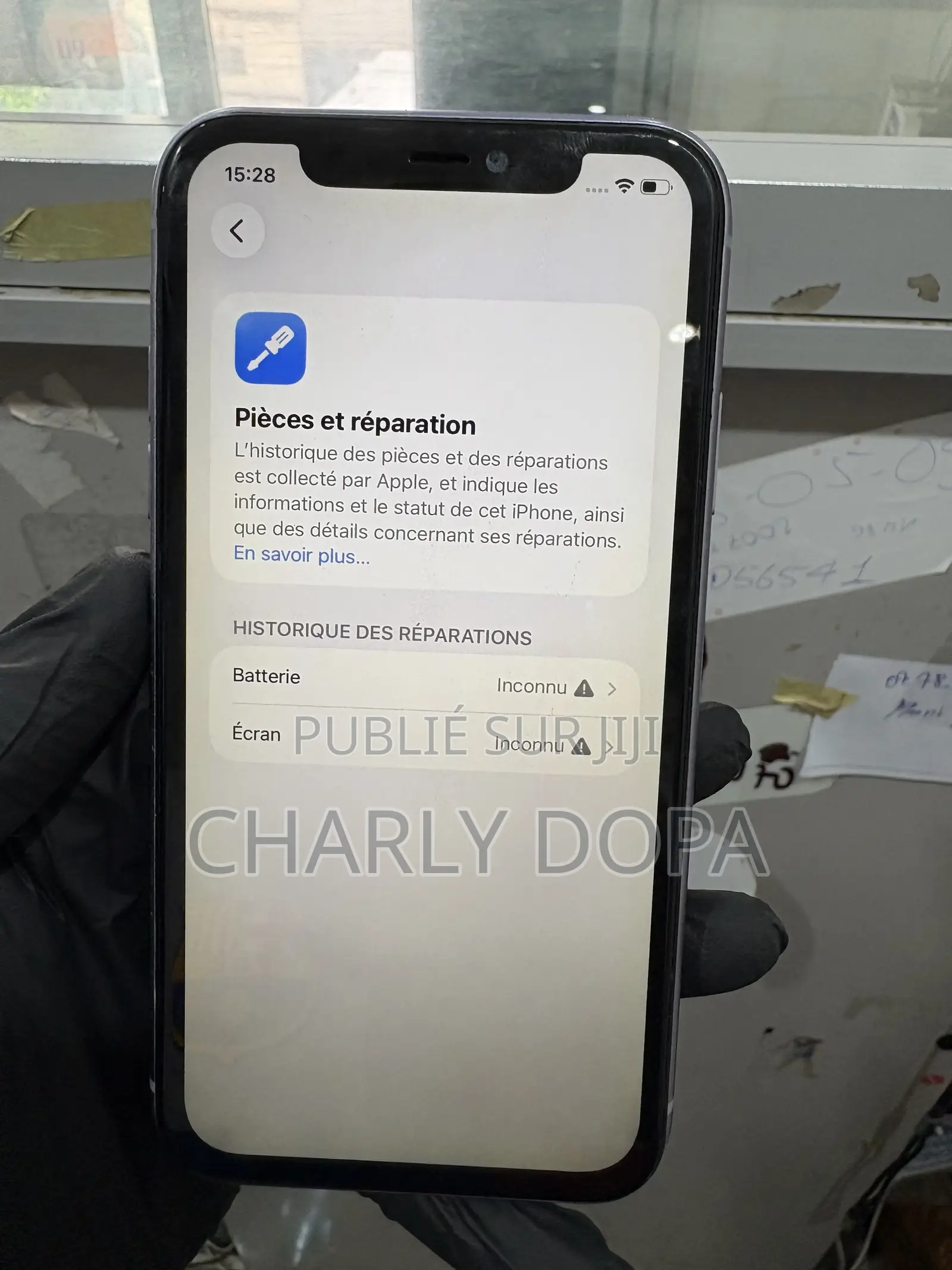 Apple iPhone 11 64 GB Blanc