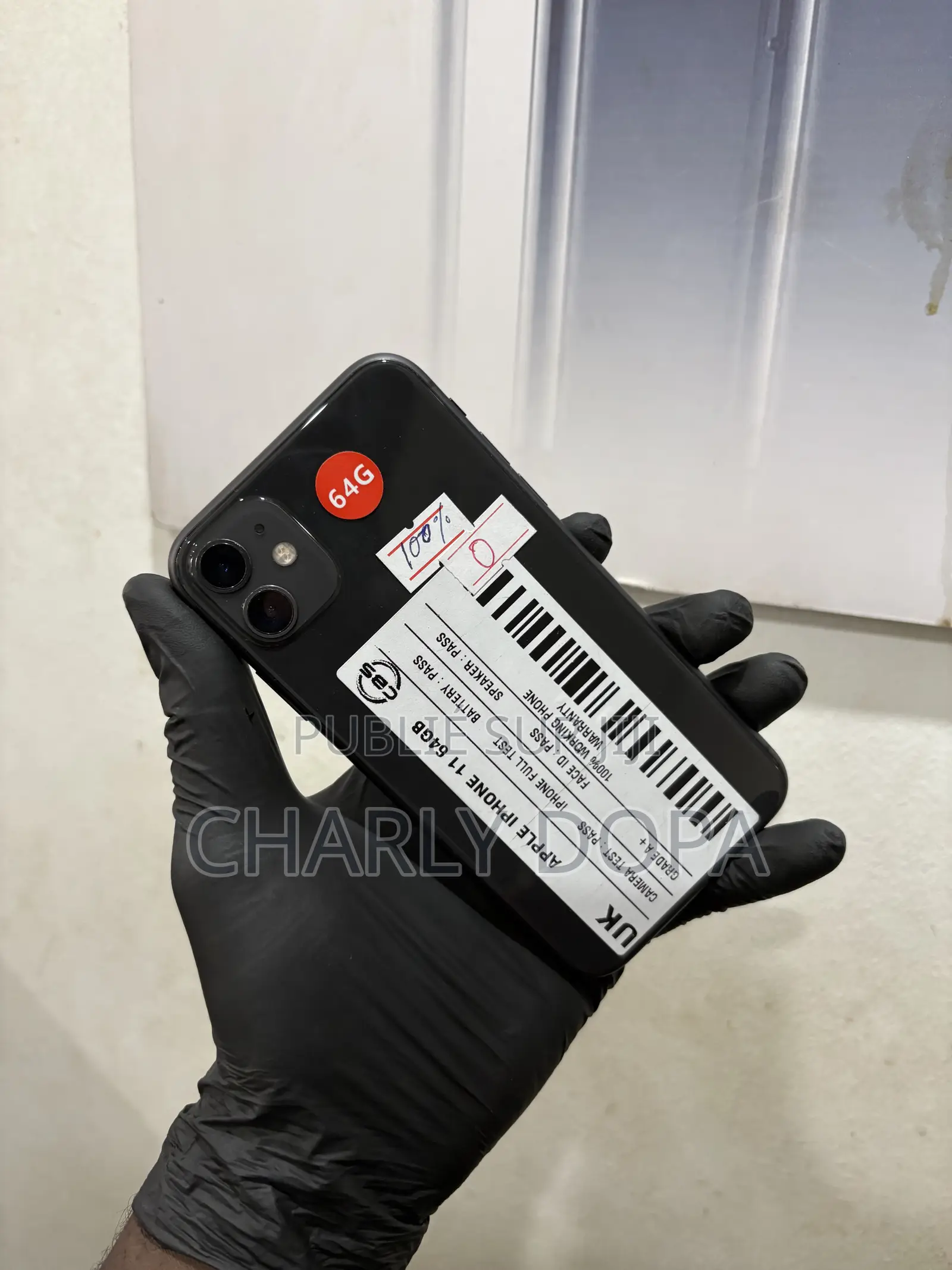 Apple iPhone 11 64 GB Noir