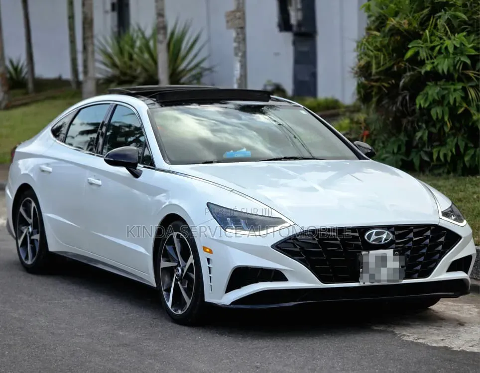 Hyundai Sonata N Line Night Edition 2022 Blanc cassé